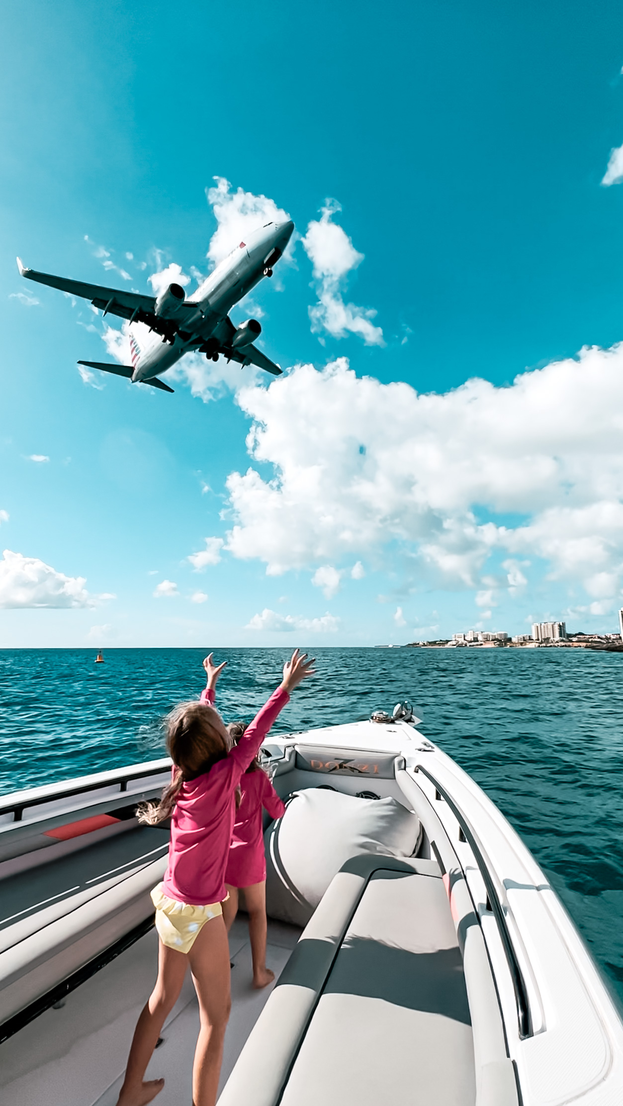 Fast arrival in Saint Martin by sea